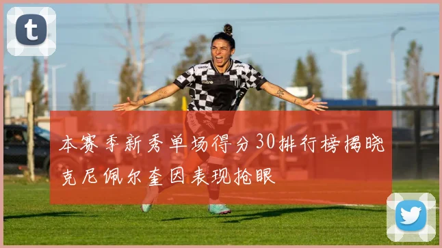 本赛季新秀单场得分30排行榜揭晓克尼佩尔奎因表现抢眼